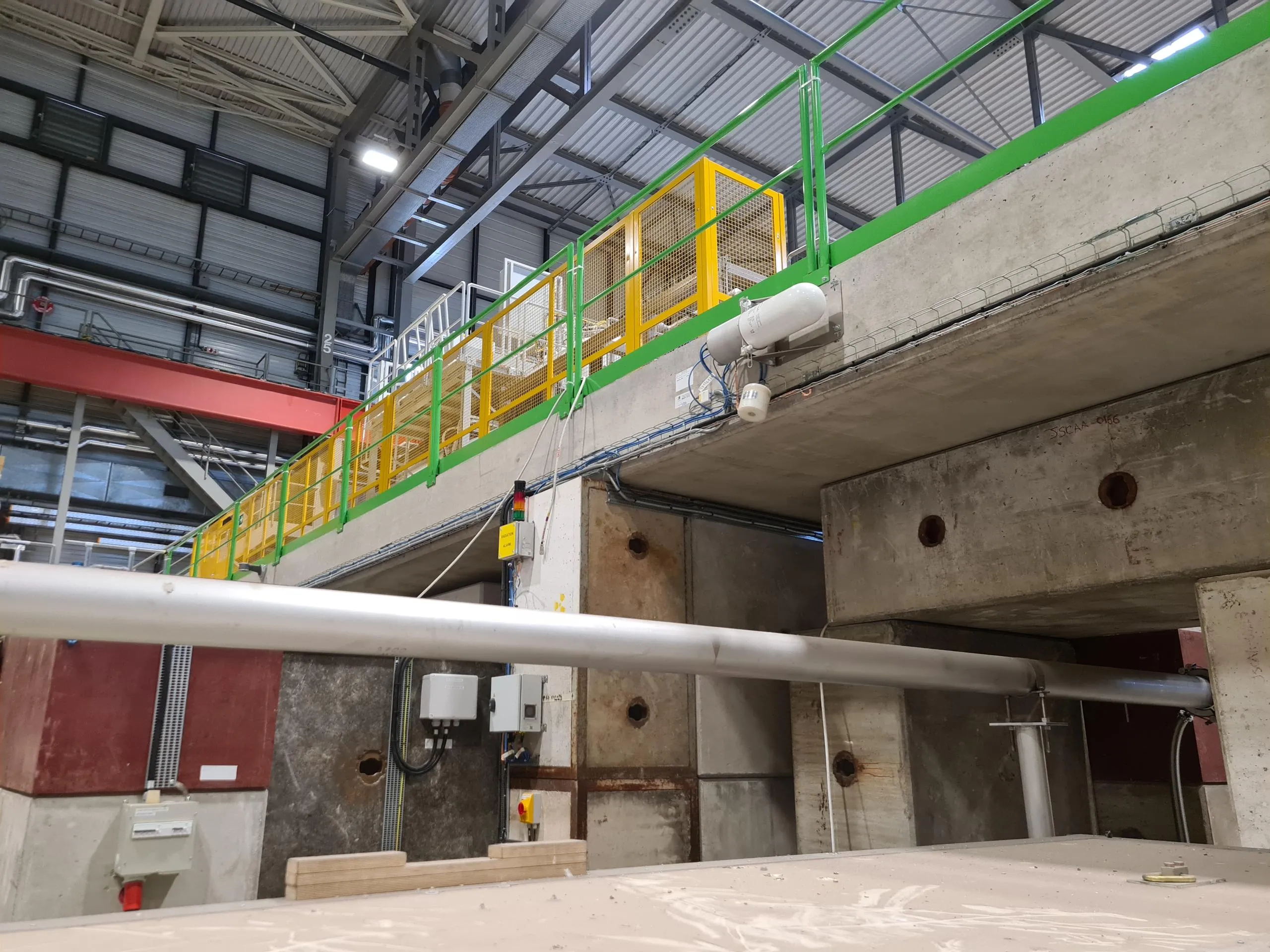 Beam line EHN1